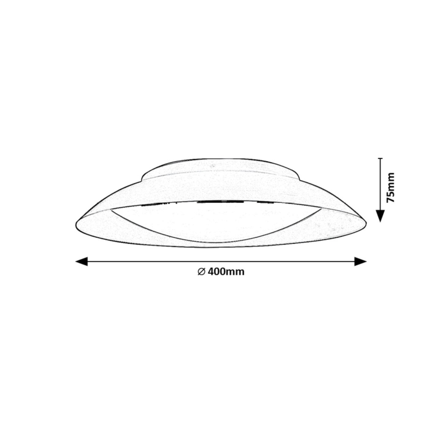 Rabalux - LED Stropné svietidlo LED/24W/230V 3000K pr. 40 cm