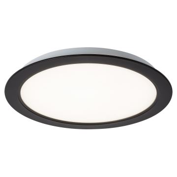 Rabalux - LED Podhľadové svietidlo LED/12W/230V pr. 17 cm čierna