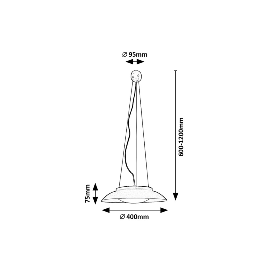 Rabalux - LED Luster na lanku LED/24W/230V 3000K