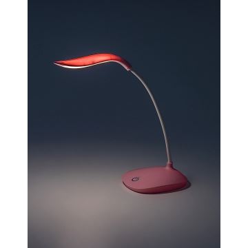 Rabalux - LED Stmievateľná flexibilná stolná lampa LED/2W/5V ružová