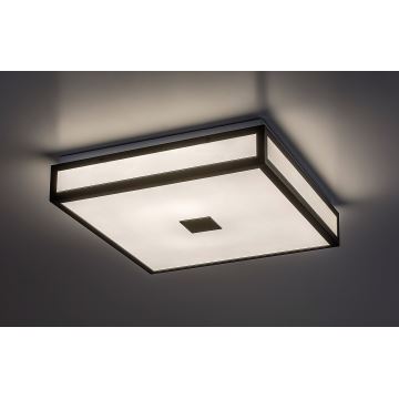 Rabalux - LED Kúpeľňové stropné svietidlo LED/24W/230V IP44 4000K 40x40 cm čierna