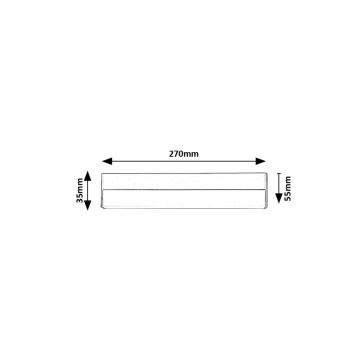 Rabalux - LED Podlinkové svietidlo LED/7W/230V 4000K čierna