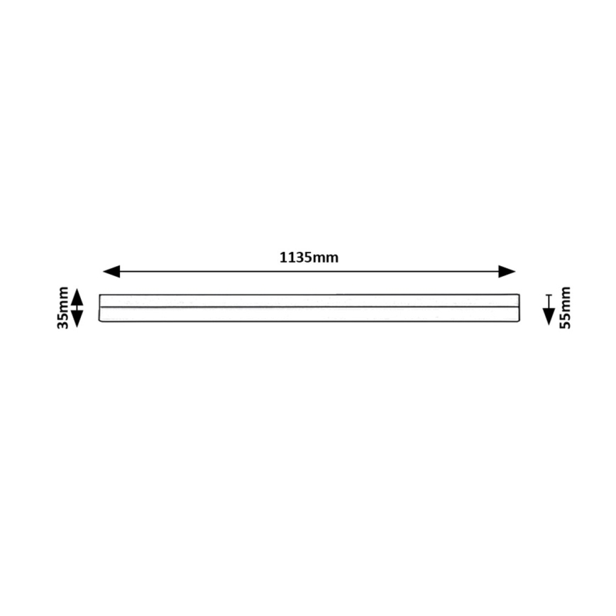 Rabalux - LED Podlinkové svietidlo LED/24W/230V 4000K 113 cm biela