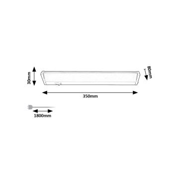 Rabalux - LED Podlinkové svietidlo LED/5W/230V 4000K strieborná