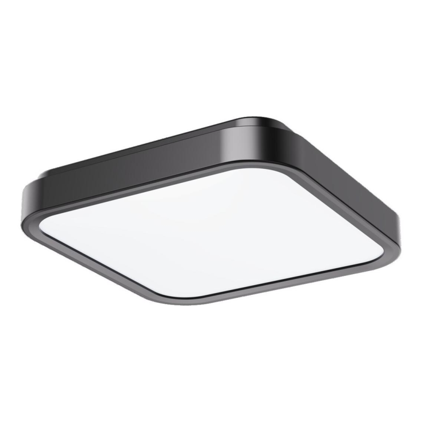 Rabalux - LED Kúpeľňové stropné svietidlo LED/18W/230V IP44 4000K 25x25 cm čierna