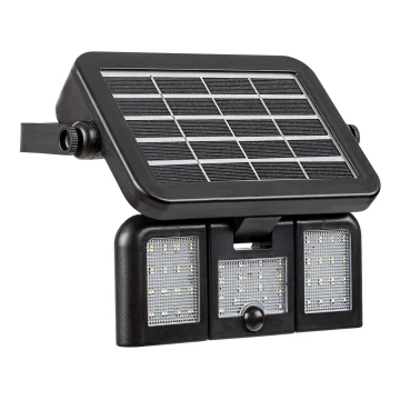 Rabalux - LED Solárny reflektor so senzorom LED/9,6W/3,7V IP44