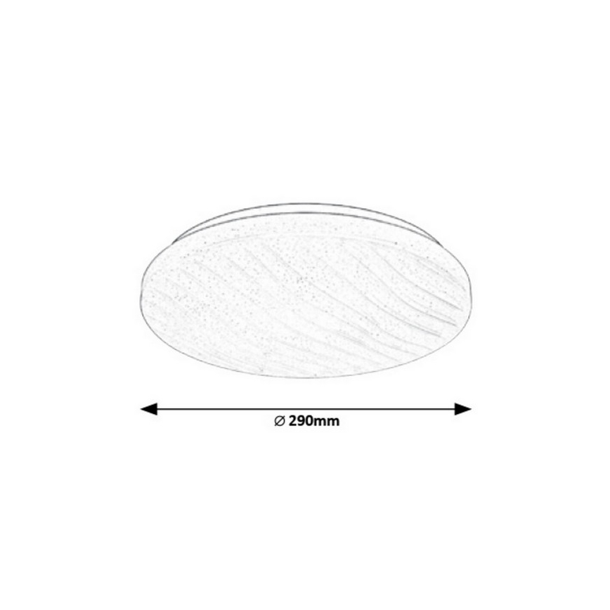 Rabalux - LED Stmievateľné stropné svietidlo LED/12W/230V