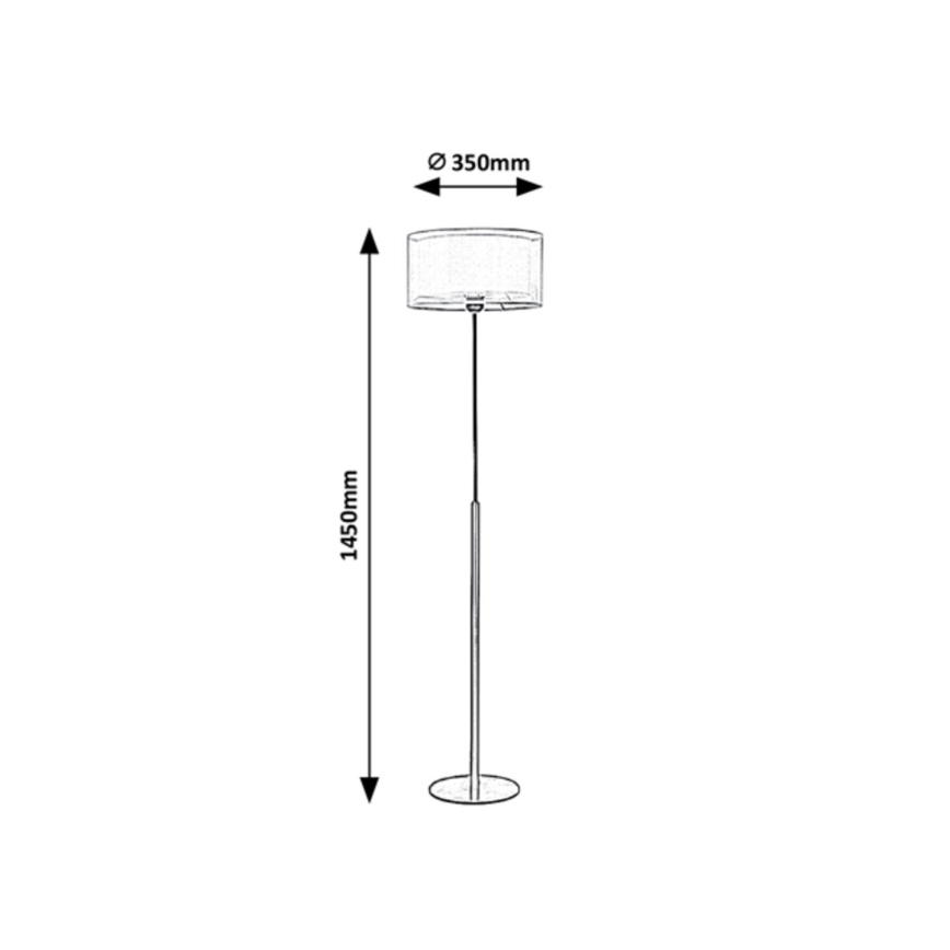 Rabalux - Stojacia lampa 1xE27/40W/230V