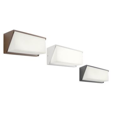 Redo 90237 - LED Vonkajšie nástenné svietidlo SPECTRA LED/16W/230V 3000K IP54 biela