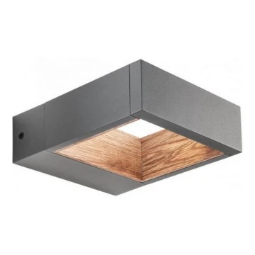 Redo 90508 - LED Vonkajšie nástenné svietidlo WALD LED/10W/230V IP65 antracit