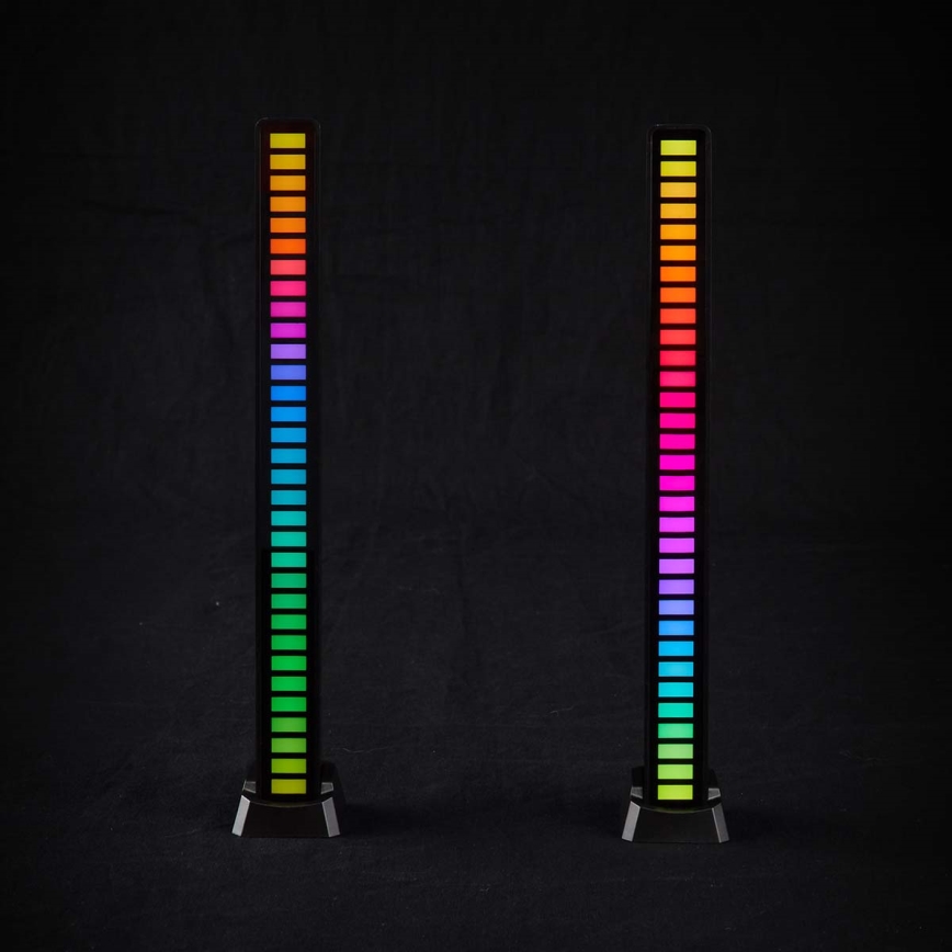 SADA 2x LED RGB Nabíjacia stolná lampa LED/250 mAh
