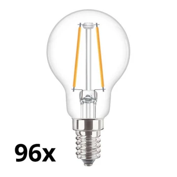 SADA 96x LED Žiarovka VINTAGE P45 E14/2W/230V 2700K