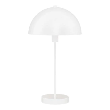 Searchlight - Stolná lampa MUSHROOM 1xE14/7W/230V biela