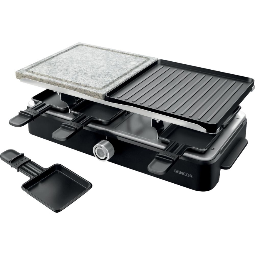 Sencor - Raclette gril s príslušenstvom 1400W/230V