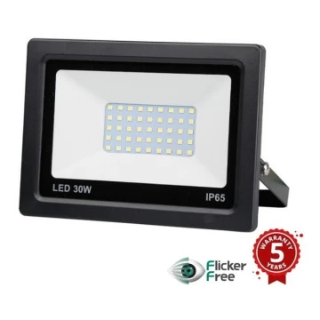 Sinclair - LED Vonkajší reflektor LED/30W/230V 4000K IP65