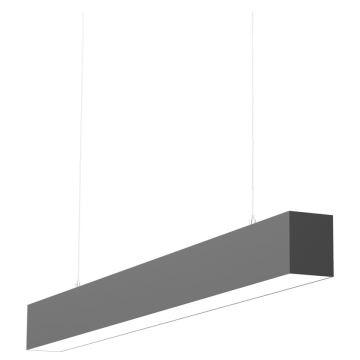 Sinclair - LED Stropné svietidlo LSM LED/20W/230V 3000K/4000K/5000K 60 cm čierna