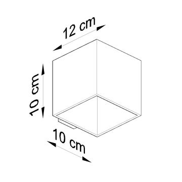 Nástenné bodové svietidlo RICO 1xG9/40W/230V sklo/biela