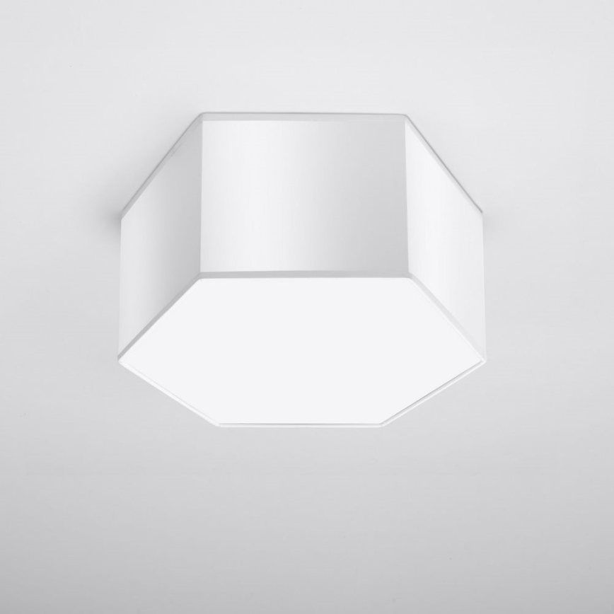 Stropné svietidlo SUNDE 2xE27/60W/230V 15,5 cm biela