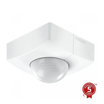 STEINEL 033569 - Vonkajší senzor pohybu IS 3360 MX Highbay biela IP54