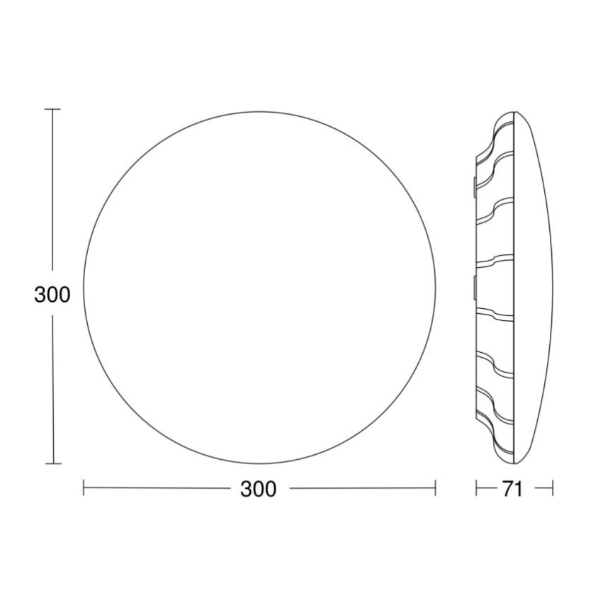 Steinel 081959 - SADA 5x LED Stropné svietidlo so senzorom RS PRO S20 SC LED/15,7W/230V 3000K