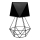Stolná lampa ADAMANT LARGE 1xE27/60W/230V čierna