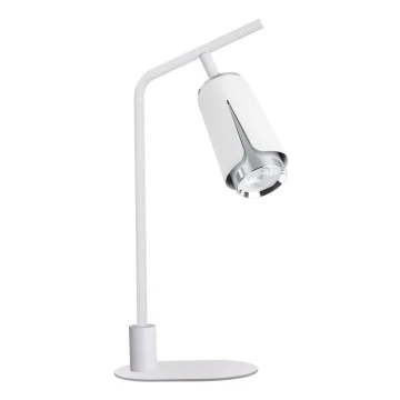 Stolná lampa FLOWER 1xGU10/8W/230V biela