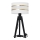 Stolná lampa HELEN 1xE27/60W/230V biela/zlatá/borovica