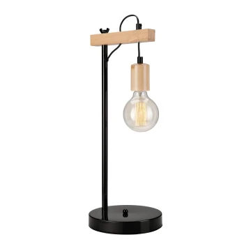 Stolná lampa LEON 1xE27/60W/230V buk - FSC certifikované