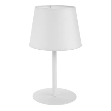 Stolná lampa MAJA 1xE27/15W/230V biela