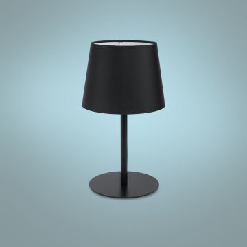 Stolná lampa MAJA 1xE27/15W/230V čierna