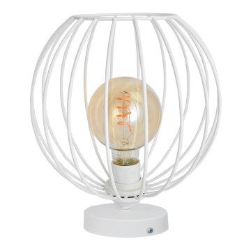 Stolná lampa MERCURE 1xE27/60W/230V biela