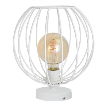 Stolná lampa MERCURE 1xE27/60W/230V biela