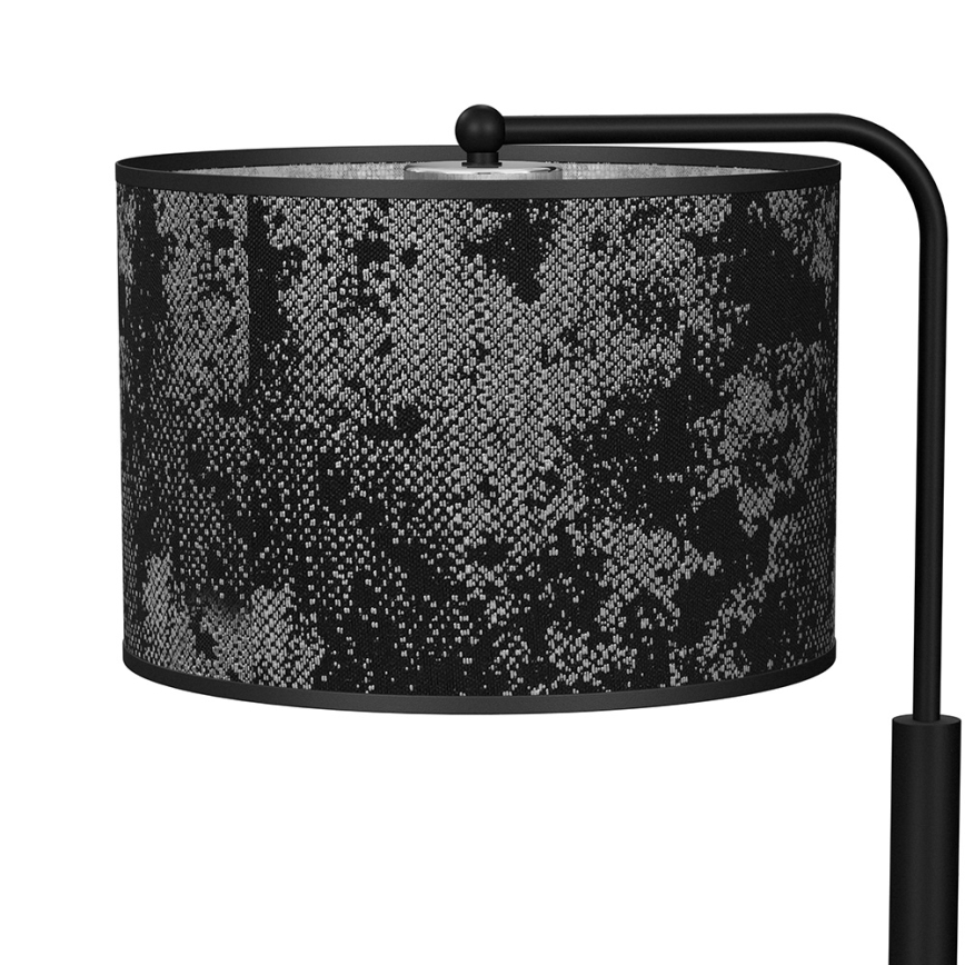 Stolná lampa SATINO 1xE27/60W/230V čierna/šedá