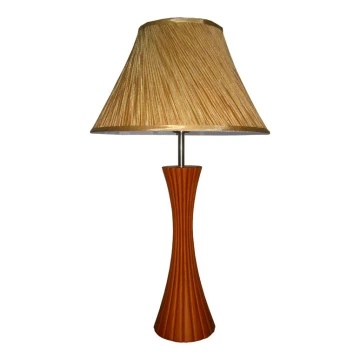 Stolná lampa SIGLO čerešňové drevo