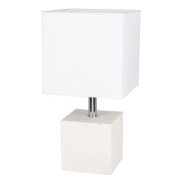 Stolná lampa STRONG SQUARE 1xE27/25W/230V betón