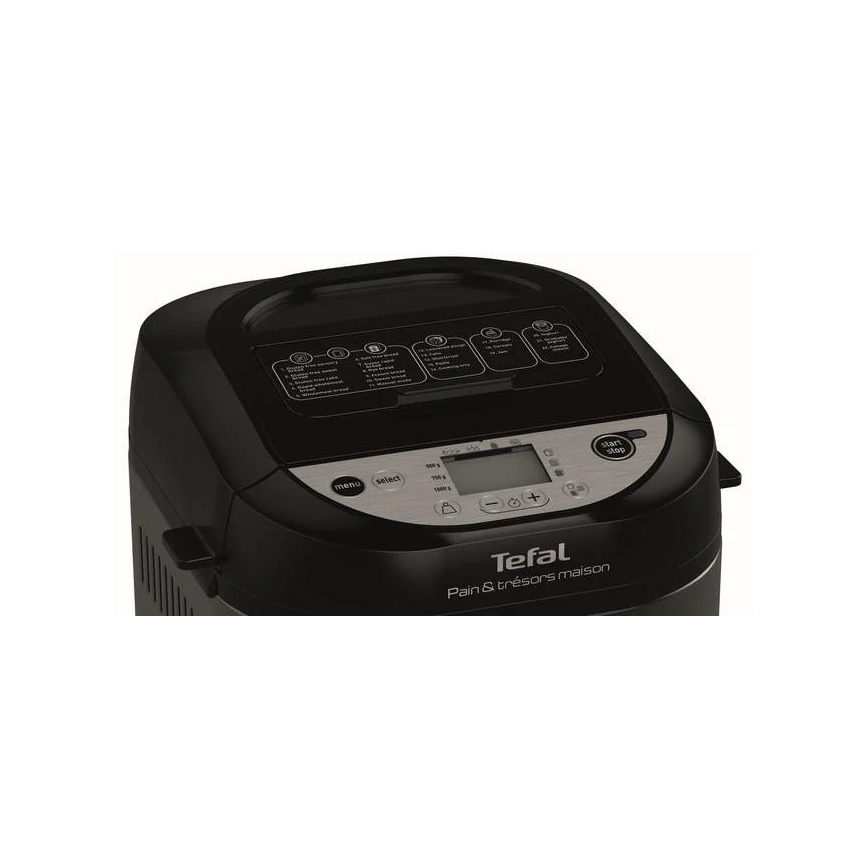 Tefal - Domáca pekáreň PAIN&TRESORS 700W/230V čierna