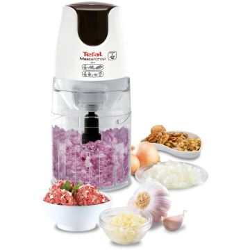 Tefal - Elektrický sekáčik 500 ml MASTERCHOP XL 500W/230V biela