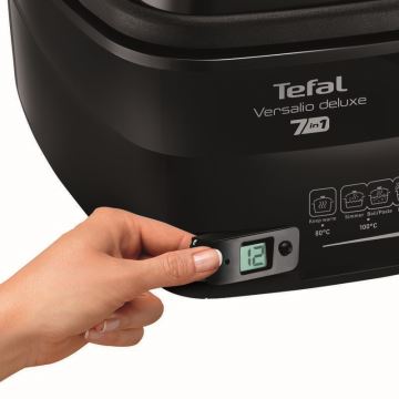 Tefal - Fritéza 2 l VERSALION DE LUXE 7v1 1600W/230V čierna