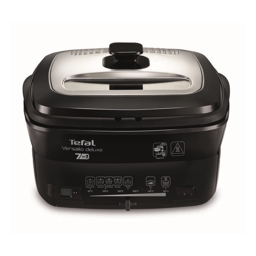 Tefal - Fritéza 2 l VERSALION DE LUXE 7v1 1600W/230V čierna