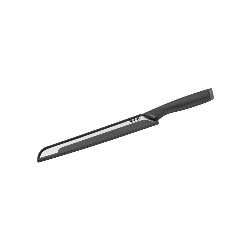 Tefal - Nerezový nôž na chlieb COMFORT 20 cm chróm/čierna