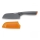 Tefal - Nerezový nôž santoku FRESH KITCHEN 12 cm šedá/oranžová