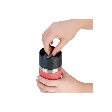 Tefal - Termohrnček 300 ml COMPACT MUG nerez/červená