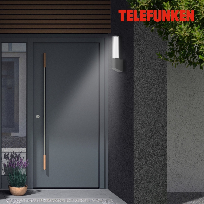 Telefunken 311305TF - LED Vonkajšie nástenné svietidlo LED/8W/230V IP44