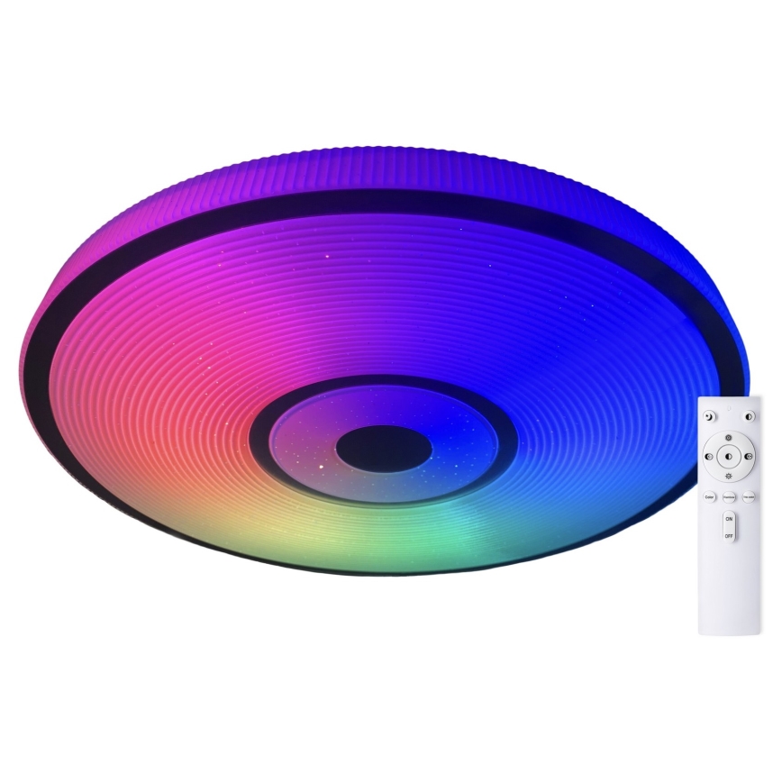 Top Light - LED RGB Stmievateľné stropné svietidlo RAINBOW LED/24W/230V guľatý + diaľkové ovládanie