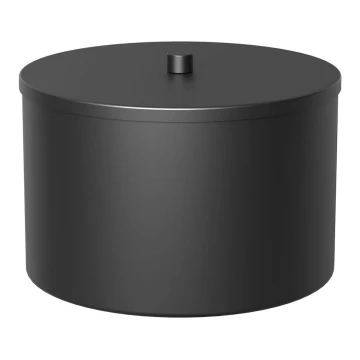 Úložná kovová krabica 12x17,5 cm čierna