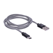 USB kábel 2.0 A konektor - USB-C 3.1 konektor 1m