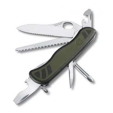 Victorinox - Multifunkčný vreckový nôž 11,1 cm/10 funkcií zelená