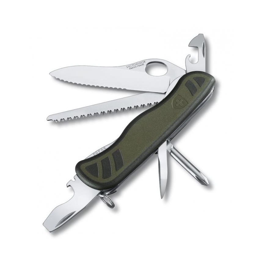 Victorinox - Multifunkčný vreckový nôž 11,1 cm/10 funkcií zelená