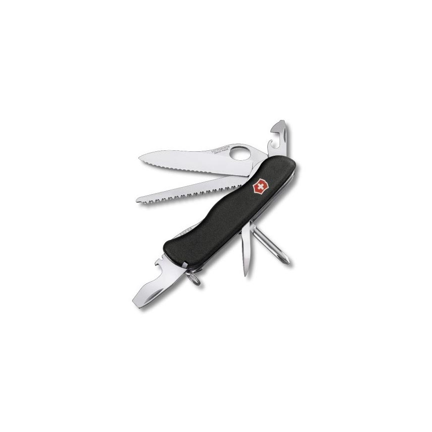 Victorinox - Multifunkčný vreckový nôž 11,1 cm/12 funkcií čierna
