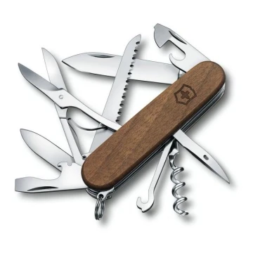 Victorinox - Multifunkčný vreckový nôž 9,1 cm/13 funkcií drevo